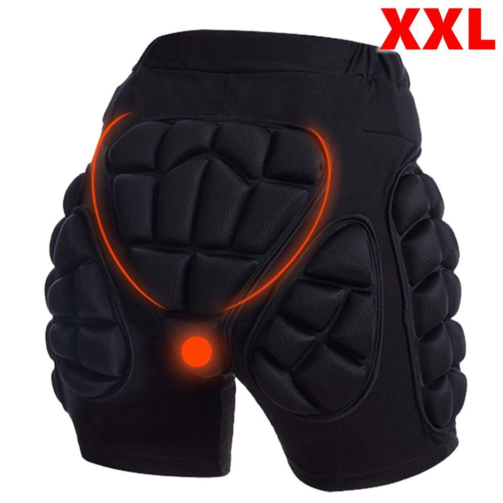3D Protective Padded Shorts Breathable Winter Skating Protective Hip Pad EVA Short Pants Protection for Hip Butt and Tailbone