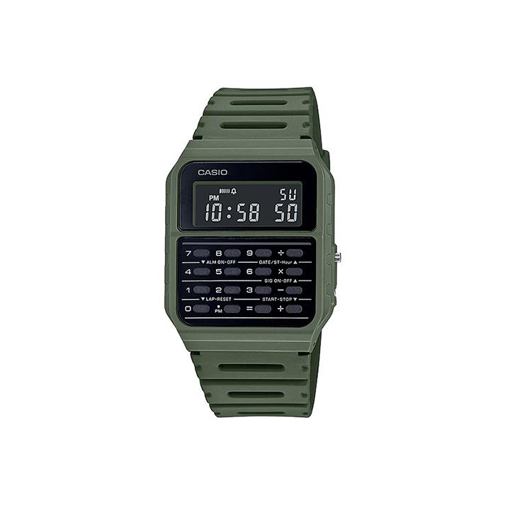 CASIO G Shock Data Bank CA 53WF 3B CA-53WF-3B Gray Green Watch Case