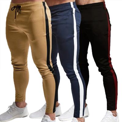 Erkek Sıska Egzersiz Spor Salonu Joggers Pantolon Slim Fit Casual Sweatpants Spor Pantolon