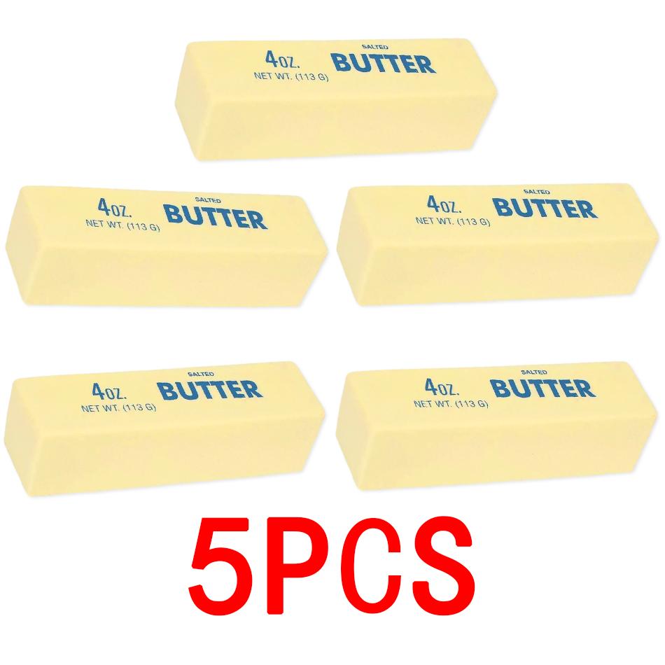 1Pcs Random Color1-5Pcs Butter Stick Squishy Toy Slow Rising Squeeze Toy Butter Bar Brick Squishy Fidget Toy Anti Stress Releas
