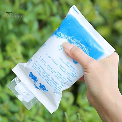 Puntos Wiederverwendbarer PE-Eisbeutel mit leerem Eisbeutel, Wassereinspritzung, Kühlpack für frische Lebensmittel, Erste Hilfe