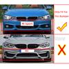 BMW 4 M-Sport F32 F33 F36 2013-2018 Esipamperi pukseerimissilma konksukate Haagise kate Dekoratiivkarp Kõrge kvaliteediga värvitud