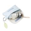 Francfranc Folding Light Blue and Rain with and Absorbent Pouch Umbrella, 50cm, (Sun Umbrella), Light-Blocking