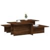 Coffee Tables (2 Pcs) Brown Oak Effect Particleboard