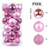 Shatterproof Xmas Tree Ball Ornaments Unbreakable Hanging Decorations for Christmas Holiday Wedding Party Decor