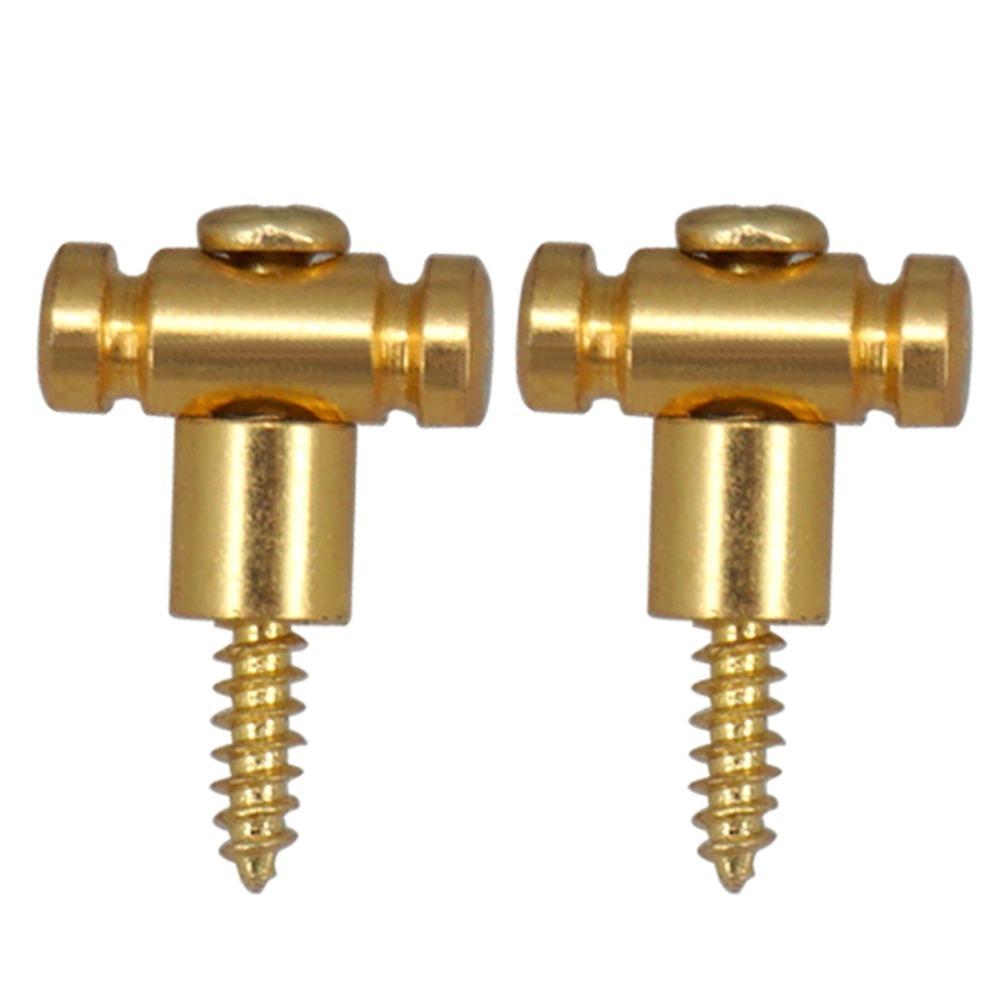 4PCS With Screw Guitar String Retainer Black / Silver / Gold String Guide For Electric Guitars