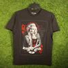 Fifth Sun Marilyn Monroe Queen of Hearts Graphic T-Shirt Mens Medium Black 3998