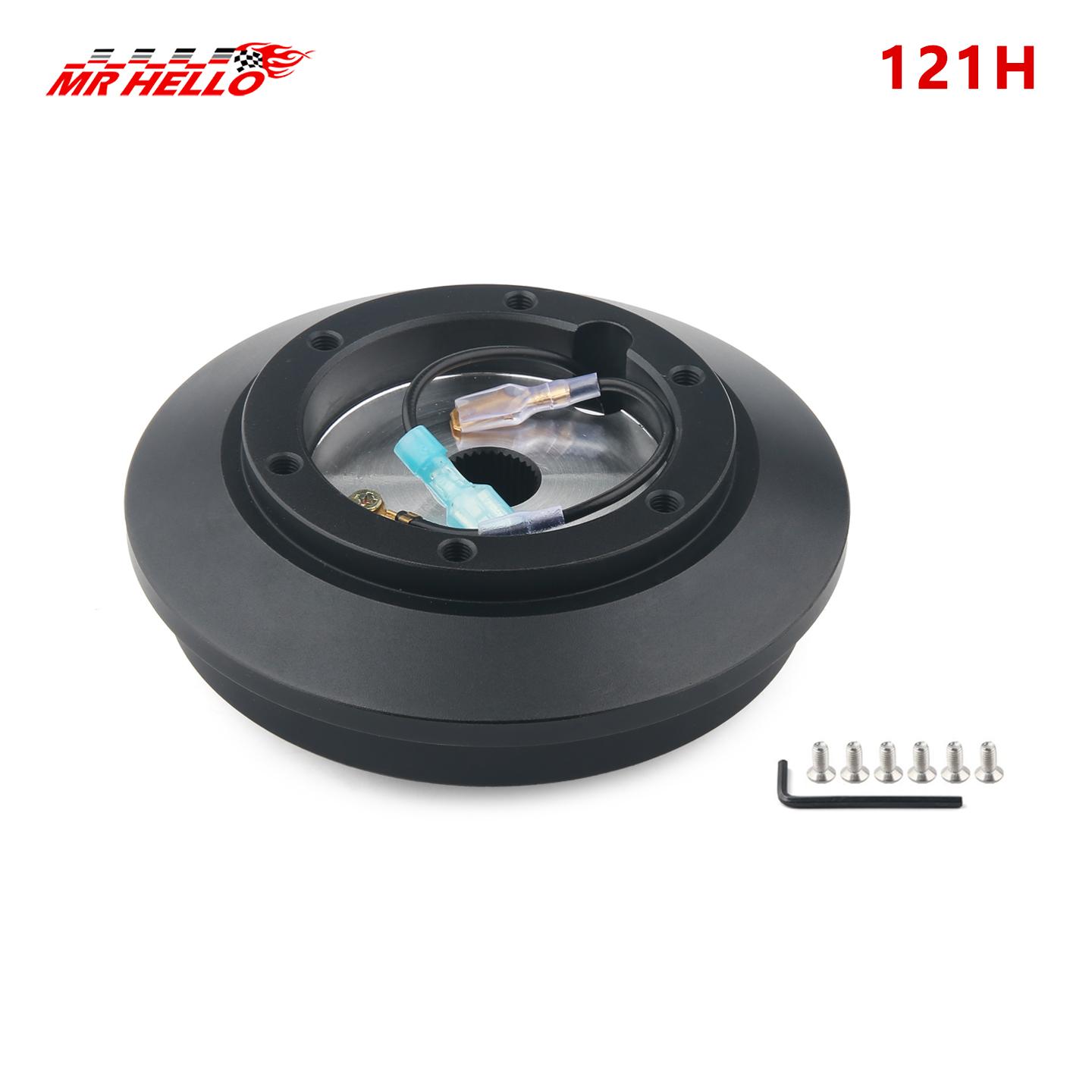 121H Steering Wheel Short Hub Adapter Kit 6-Hole Fits For Toyota Land Cruiser Supra Celica IS350 IS250 IS300 GS300 350 400 430 121H