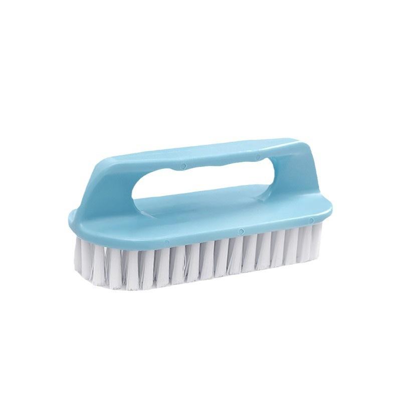 Multifunctional Handheld Cleaning Brush Shoe Brush Laundry and Bathroom Durable Plastic Manual Power-free Mode