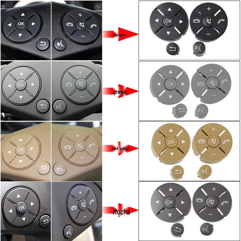 Mercedes-Benz C-Klasse/E-Klasse/GLK W204/W212 Multifunktionslenkradtasten C260/E200