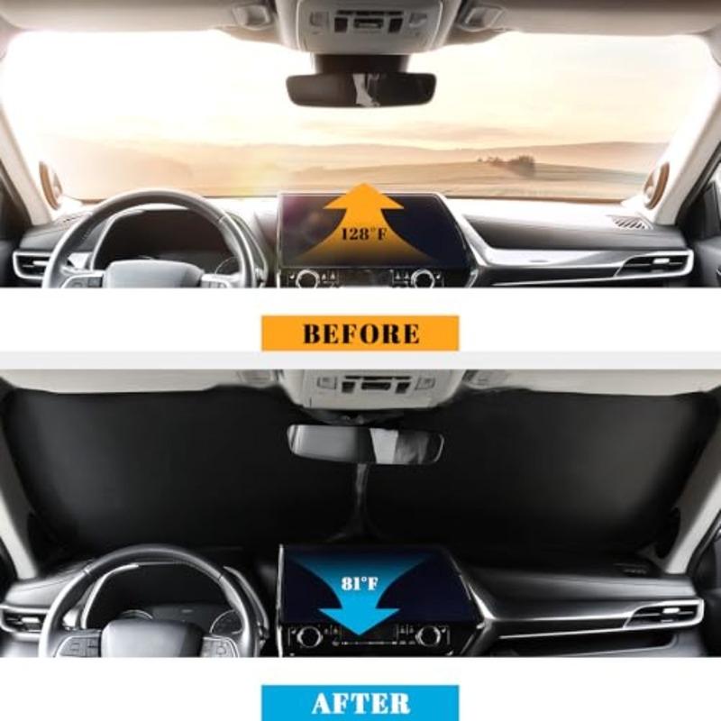 Car Windshield Sun Shade 2026 Accessories OEM Design Reflective Foldable Heat Insulation Sunshade Ultimate Protection