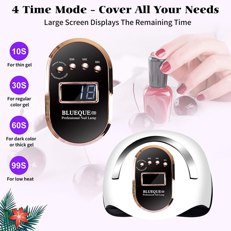 Professional 168W 36 LED UV Nail Lamp Dryer High Quality Sun UV LED Fast Dryer for Manicure Salon Digital Timing Electric