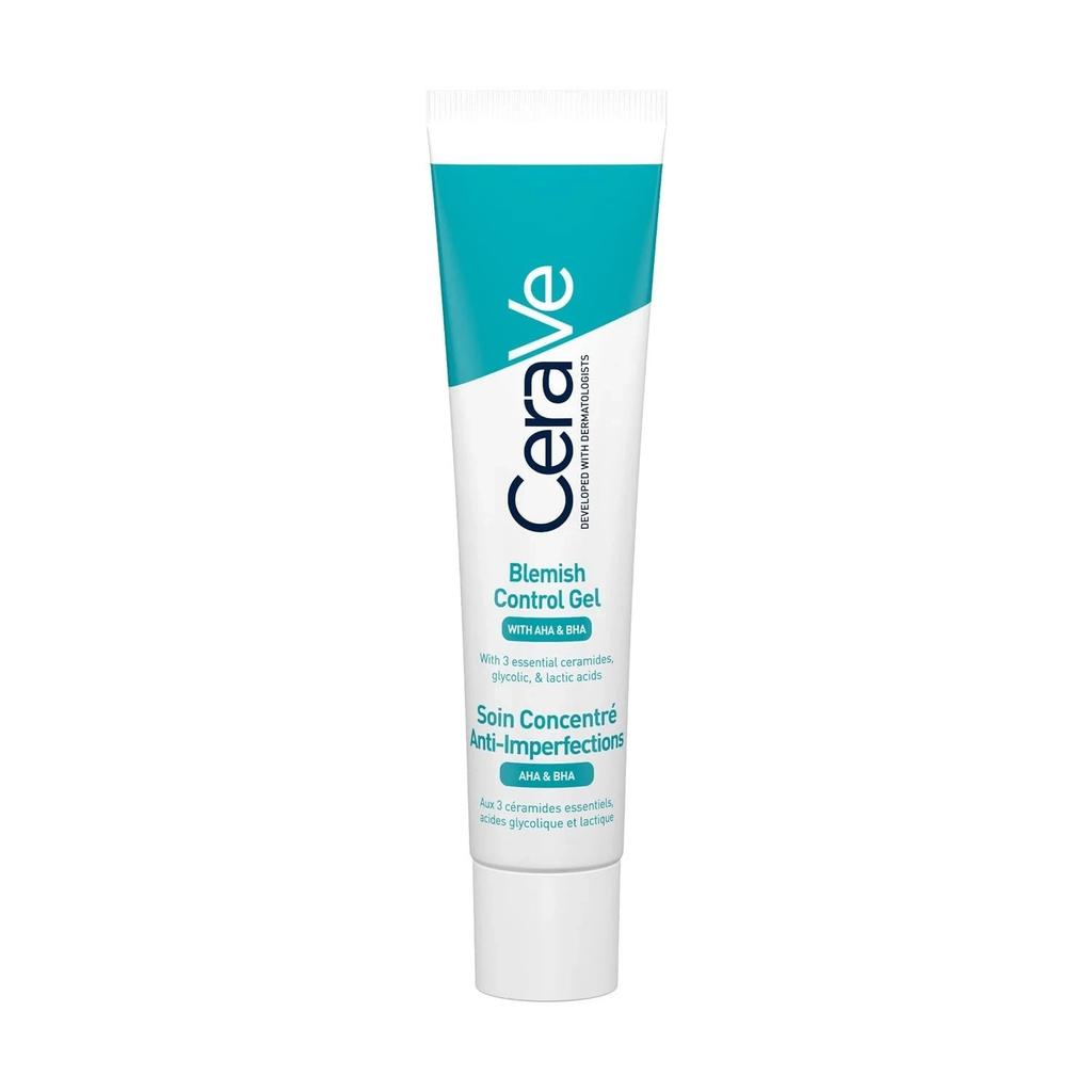 CeraVe Blemish Control Gel 40ml with 2% Salicylic Acid for Acne Spot Treatment