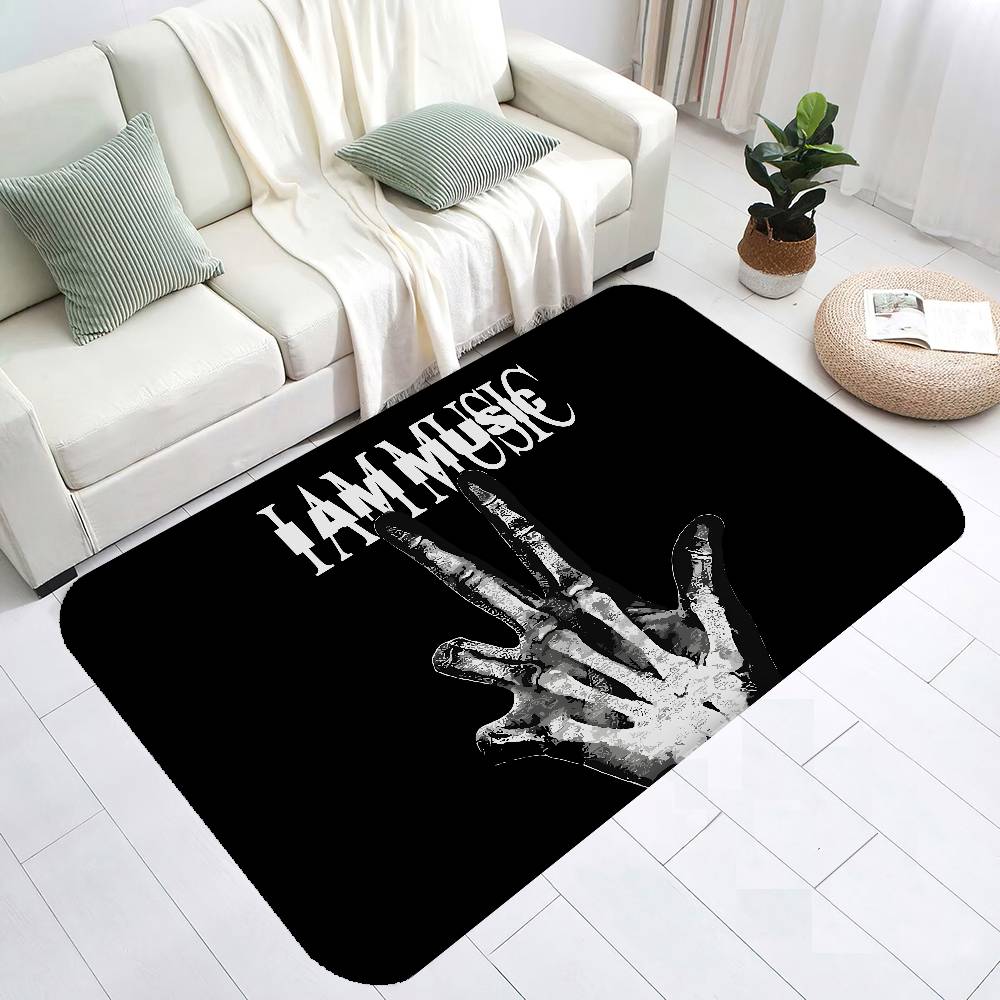 Rapper Playboi Carti I am Music Floor Mat Rectangle Anti-slip Home Soft Badmat Front Door Indoor Outdoor Mat Hotel Decor Mat