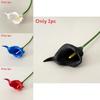 Mini Calla Lily Pu Artificial Flowers For Wedding Decor Home Styling Photography Props