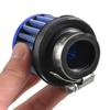 25Mm 1" Universal Auto Car Breather Cold Intake Air Filter Blue