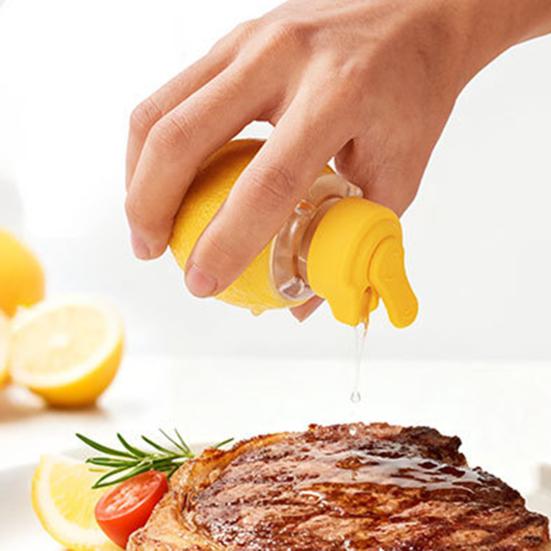 1/2Pcs Lemon Squeezer with Screw Top Lid Built-in Filter Multi-functional Hand Held Juicer Mini Manual Lemon Orange Citrus Lime Press Tool Kitchen