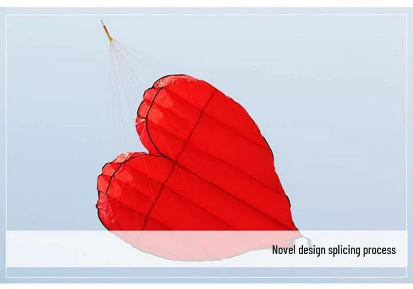 Weifang Red Heart Love Kite - Soft Body Adult Cross-Border Kite