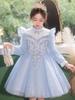 High-End Girls' Princess Formal Dress for Piano Performances and Evening Events