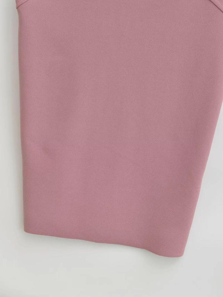 Koreanischer Midi-Rock mit hoher Taille: 3D-Patchwork, Hüftbetont, Herbst/Winter-Stil