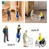 Miniature Model Figures Resin Ornament for 1/64 Mini Ornaments Accessory