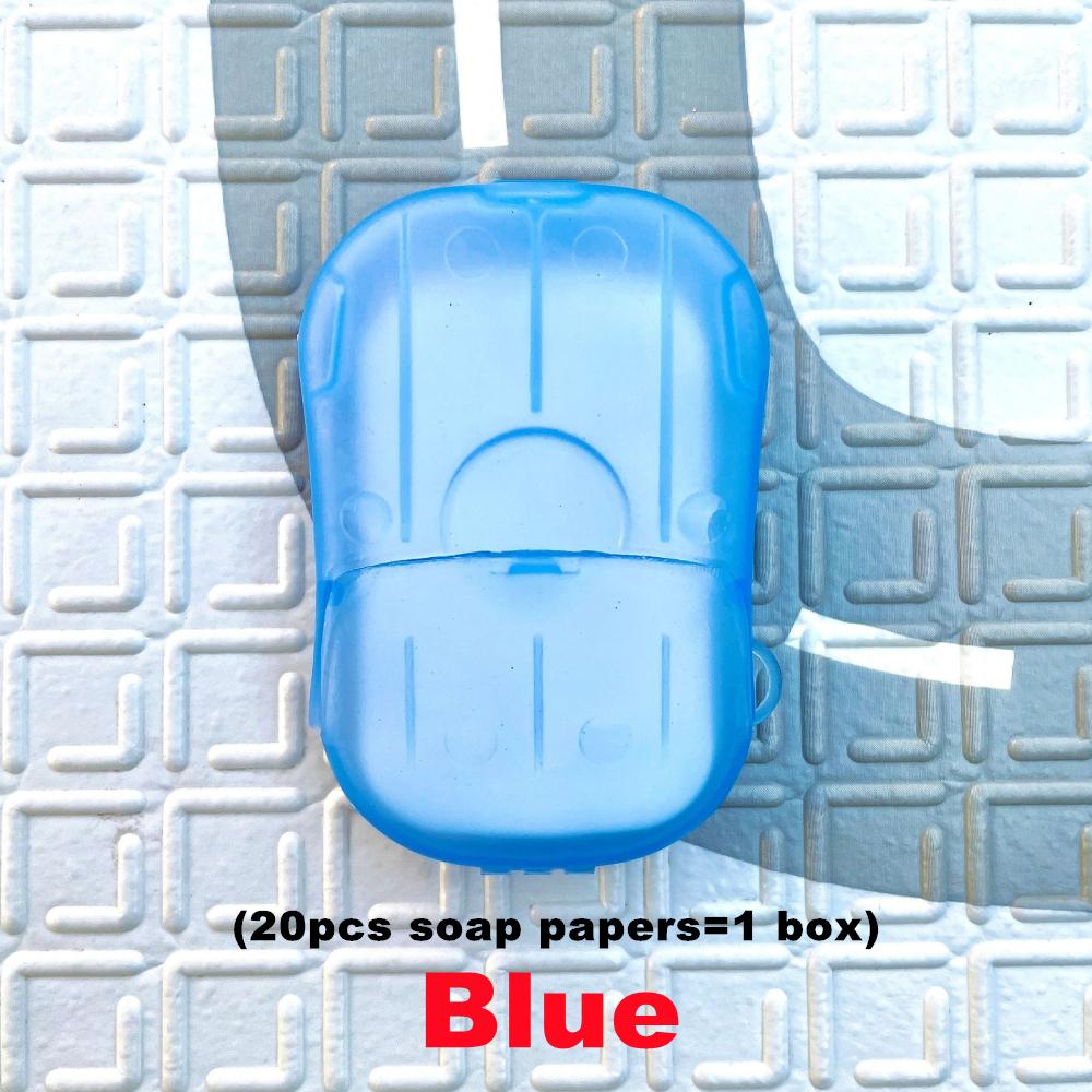 20/60/120/200Pcs New Portable Mini Disposable Soap Paper Travel Soap Paper Washing Hand Bath Clean Scented Slice Sheets Mini