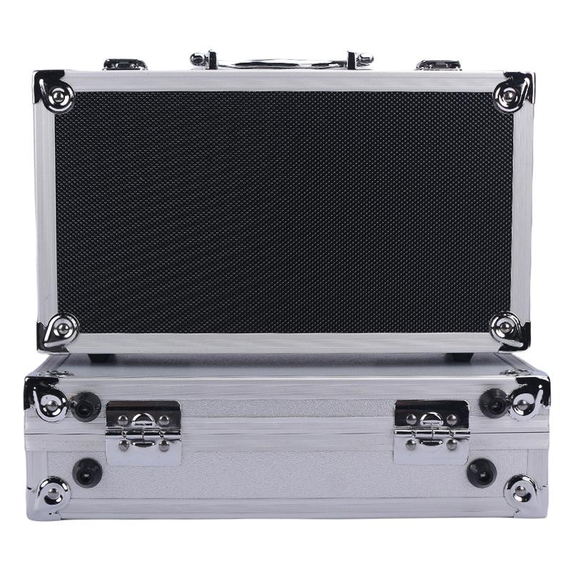 Multiple specifications Aluminum Toolboxes Silver Metal Safety Equipment Cases Portable Instrument Storage Boxes With Handles