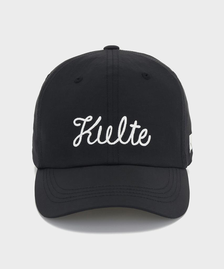 KULTE Script Nylon Cap Black