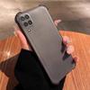 Case for Samsung Galaxy A12 Shockproof Airbag Bumper Casing Frosted Translucent Cover