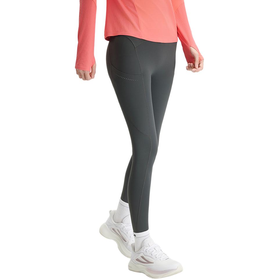 FILA Fitness Running Sports Knitted Butt-Lifting Leggings Women leggings Reef-Gray A11W441604F-DY