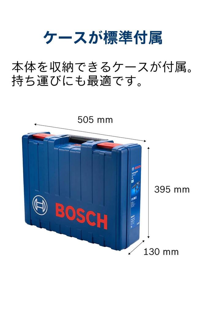 Bosch Professional Breaking Hammer Shaft with Carrying Case GSH5XN (Hex Shank)