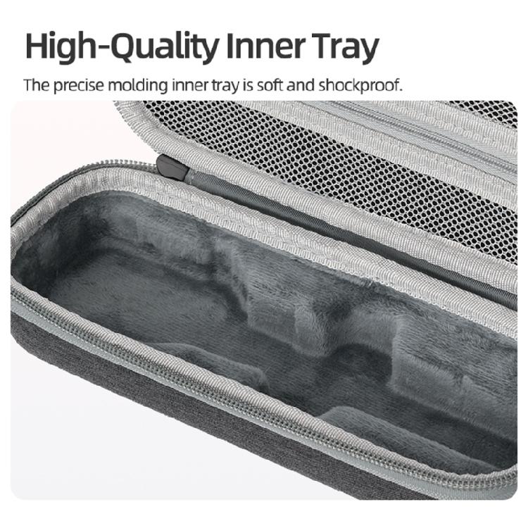 Daily Gear Case for Action Camera Accessories with Hard Shell Storage, Soft Lining and Hand Cord Carry for Luggage