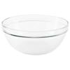 Glass salad bowl 26 cm, 3.6 l
