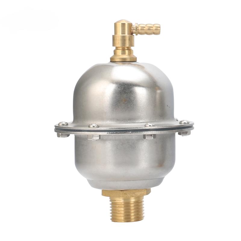 DN15-25 1/2" 3/4" 1" BSP Male Brass 304 Stainless Automatic Air Vent Safety Release Pressure Relief Valve Pipeline Water Heating