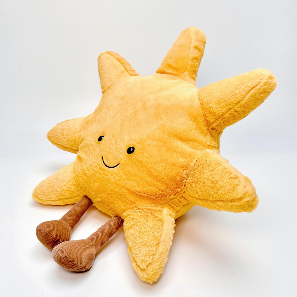 Jelly Cat Fun Sun Plush Toy Comfort Doll Figurine Pillow Creative Ornament New Year Gift