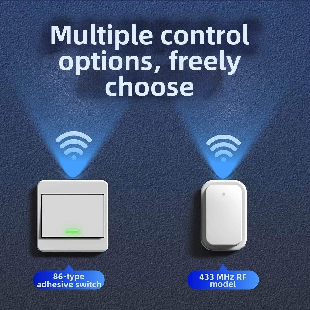 Wireless Control Wireless Remote Control Switch Adhesive Type Remote Control Light Switch  Home