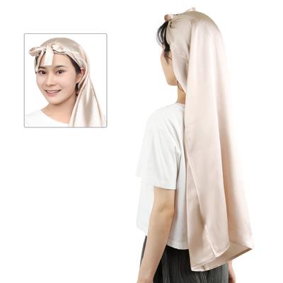 Erstellt von einer einfach zu installierenden, komplett aus Seide gefertigten Nachthaube für langes Haar, verhindert Spliss und reduziert Reibung, 80 cm [BeLL] Friseur, 60/80 cm,