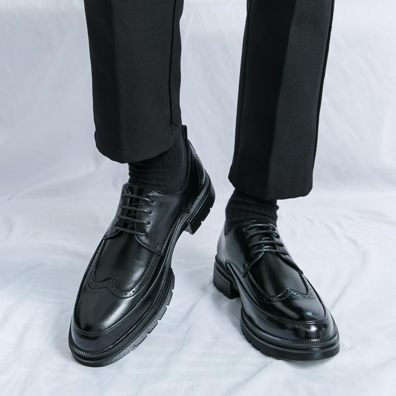 Men's Dress Oxford Shoes Classic Lace Up Formal Shoes