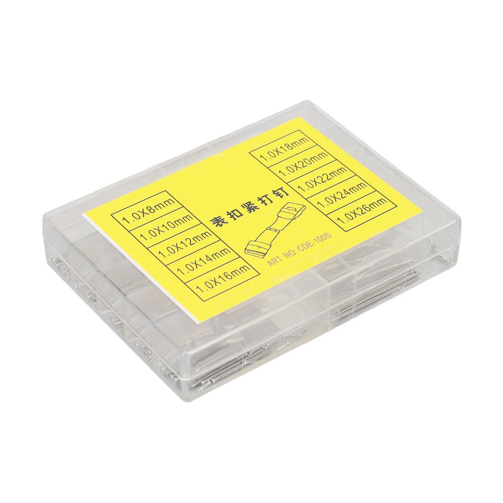 Uhrenarmband Schraubgliedstift Edelstahl Hart Präzise Leichtgewicht 0,04 Zoll Durchmesser Uhrenschraubrohr