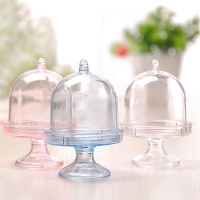 Διαφανής πλαστικός δίσκος Κουτί ζαχαρωτών Diy Wedding Candy Box Baby Shower Box δώρου