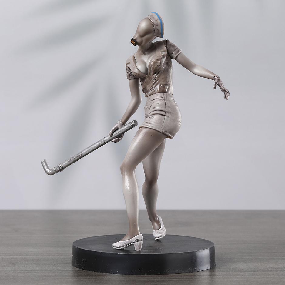 Silent Hill 2 Bubble Head Nurs / Red Pyramd Thing Figure Figurine Collection PVC Model Statue Toy