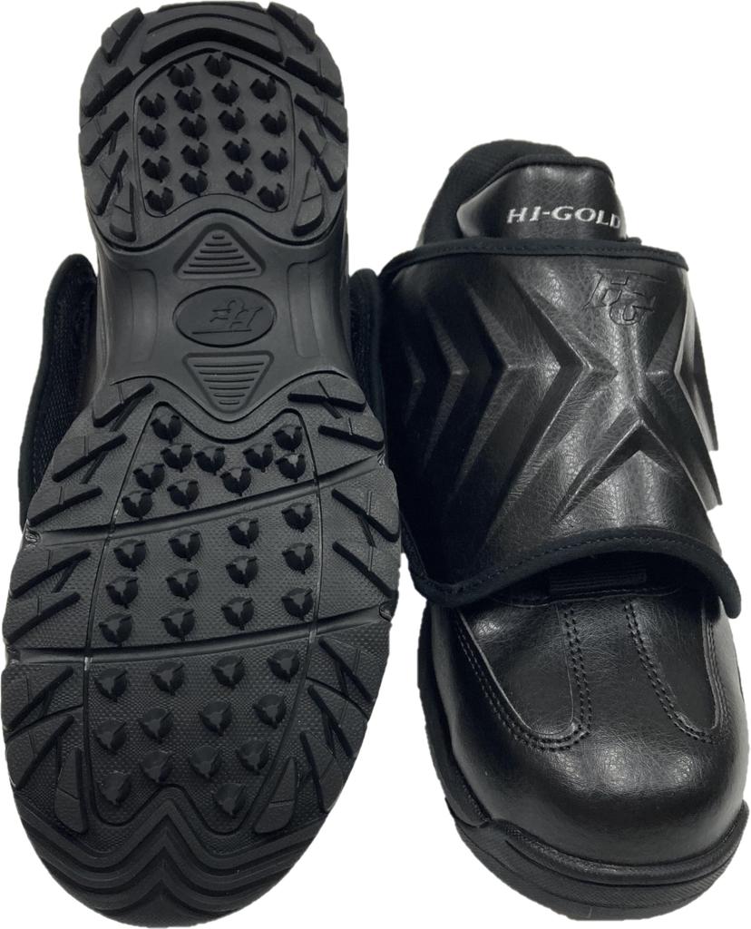 HI-GOLD Umpire Shoes PU-AM400, Size 25.5cm, Black