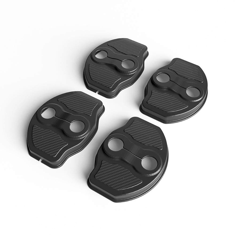 4 Pcs For Tesla New Model Y LAUNCH 2025 Door lock protection cover shell TPE 4 Pcs