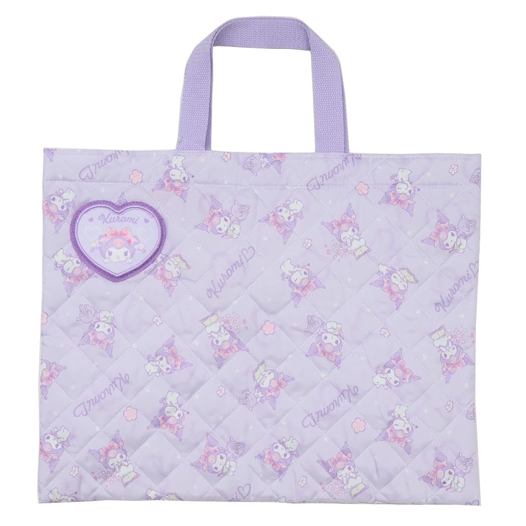 

Takanami Create Quilted Lesson Bag, Kuromi, Purple [138436] Perfect for preschoolers, toddlers, and children entering kindergarten, school, field trip