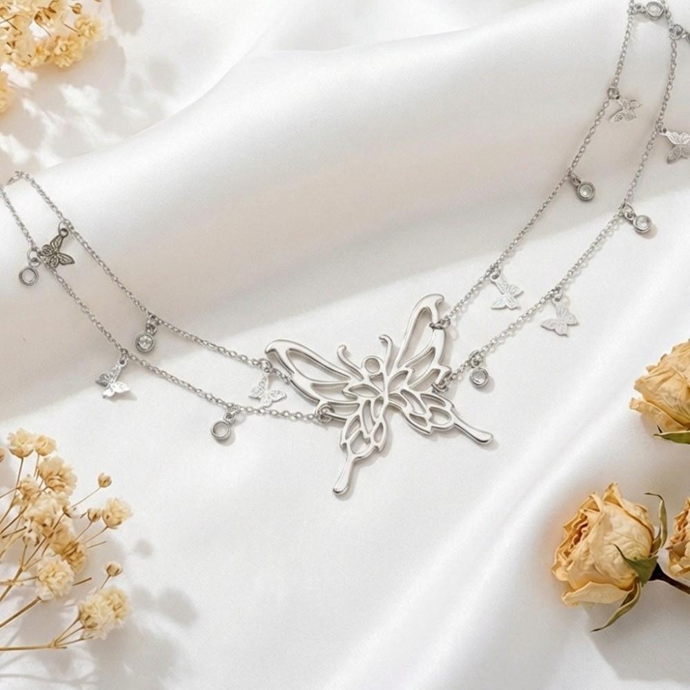 Hollow Butterfly Belly Chain Tassel Women's Belt Beach Accessories Waist Belt