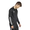 Adidas Sereno Aero Lady Cut Slim Track Jacket KNA80 Size 2XL 3-Stripes Men's Black/White (IR9746)