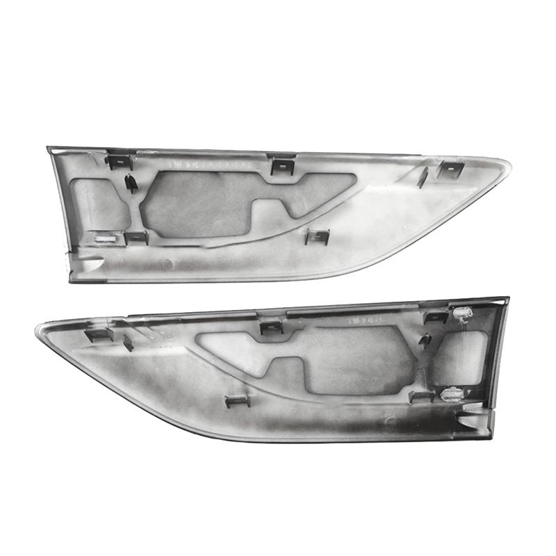 1Pair Car Styling Fender Side Air Vent Outlet Cover Trim Decorative Accessories For Land Rover Discovery 5 LR5 2017- Glossy