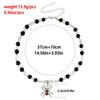 Diamonds Spiders Exaggerated Clavicle Chain Female Temperament Handmade Beaded All-matched Crystal Stone Necklace