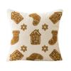 Festival Holiday Pillow Case Christmas Decoration Polyester Materials Easy Caring Decorative Living Room Accent