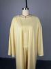 European & American Women's 2025 Summer Casual Long Cardigan & High-waisted Trousers Set.